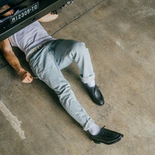 Load image into Gallery viewer, Men's Black Pebbled Leather Tuscan Moc Boot