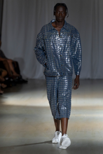 Load image into Gallery viewer, Bleu Sparked Denim Shorts