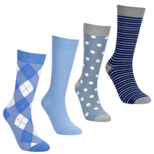 Load image into Gallery viewer, Blue Mood Sock Bundle