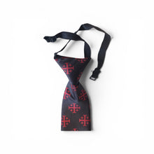 Load image into Gallery viewer, Boys Red Jerusalem Cross Necktie