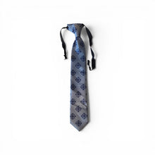 Load image into Gallery viewer, Boys Blue Jerusalem Cross Necktie