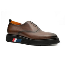 Load image into Gallery viewer, Brown Calfskin Oxford Shoes