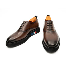 Load image into Gallery viewer, Brown Calfskin Oxford Shoes