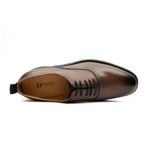 Load image into Gallery viewer, Brown Calfskin Oxford Shoes