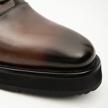 Load image into Gallery viewer, Brown Calfskin Oxford Shoes