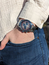 Load image into Gallery viewer, Brown Retro Chronograph