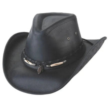 Load image into Gallery viewer, Bullhide Briscoe - Leather Cowboy Hat
