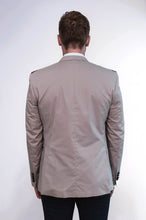 Load image into Gallery viewer, 3 pocket Single Button Cotton Shoulder Stitched Light pink Jacket-Wessi
