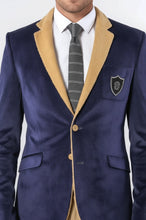 Load image into Gallery viewer, Purple Velvet Men's Jacket | Wessi