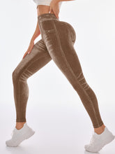Load image into Gallery viewer, Seamless High-Waist Butt-Lifting Yoga Leggings