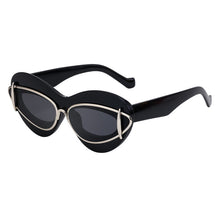 Load image into Gallery viewer, Women's Y2K Cat-Eye Small Frame Sunglasses — Trendy Driving Shades
