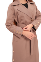 Load image into Gallery viewer, Jackie Trench Coat in British Tan