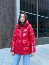 Load image into Gallery viewer, Gia Laqué Premium Down Hooded Jacket
