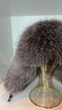 Load image into Gallery viewer, Genuine Silver Fox Leather Hat Unisex