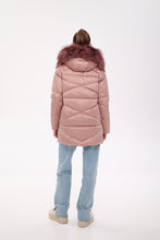 Load image into Gallery viewer, Genuine Silver Fox Fur Trim Down Insulated Parka
