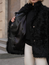 Load image into Gallery viewer, Genuine Tigrado Curly Shearling Coat