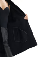 Load image into Gallery viewer, Kopenhagen Fur® Mink Italian Cashmere Wool Coat