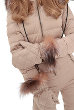 Load image into Gallery viewer, Down Insulated Snow Suit in Beige