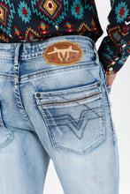 Load image into Gallery viewer, Holt Men's Light Blue Boot Cut Jeans