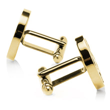 Load image into Gallery viewer, Crypto Bitcoin Debossed Cufflink