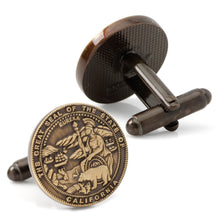 Load image into Gallery viewer, California Seal Embossed Cufflink