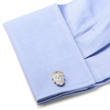 Load image into Gallery viewer, Day of the Dead Skull Cufflinks