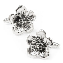 Load image into Gallery viewer, Flower Cufflinks