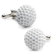 Load image into Gallery viewer, Enamel Golf Ball Cufflinks