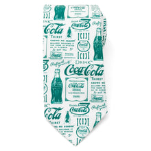 Load image into Gallery viewer, Coca-Cola Green Bottle Men's Tie