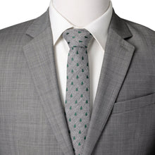 Load image into Gallery viewer, Holiday Tree Herringbone Tie