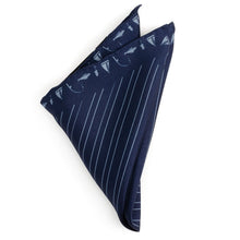 Load image into Gallery viewer, Nautical Blue Pocket Square