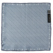 Load image into Gallery viewer, Nautical Blue Pocket Square