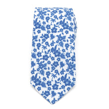 Load image into Gallery viewer, Tropical Blue Men’s Tie