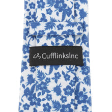 Load image into Gallery viewer, Tropical Blue Men’s Tie