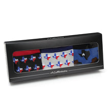 Load image into Gallery viewer, Texas Strong 3 Pack Socks Gift Set