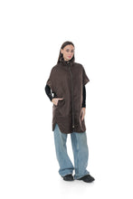 Load image into Gallery viewer, Emery Relaxed Fit Vest in Chocolate