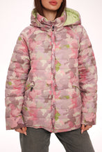 Load image into Gallery viewer, Reversible Demi-Season Jacket in Iris/Lemongrass