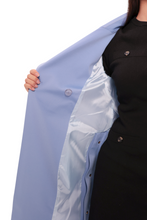 Load image into Gallery viewer, Jackie Trench Coat in Sky Blue