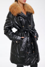Load image into Gallery viewer, Genuine Gold Fox Fur Freudenberg Comfortemp® Coat