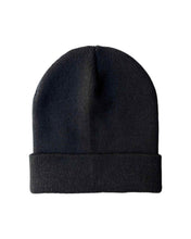 Load image into Gallery viewer, CS101 HAAKWEAR Traditional Silent Cuffed Beanie, Midnight Black