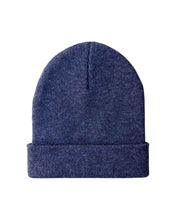 Load image into Gallery viewer, CS106 HAAKWEAR Traditional Silent Cuffed Beanie, Denim Blue