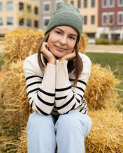 Load image into Gallery viewer, CS107 HAAKWEAR Traditional Silent Cuffed Beanie, Forest Green