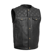 Load image into Gallery viewer, 12 Gauge Men's Motorcycle Leather Vest