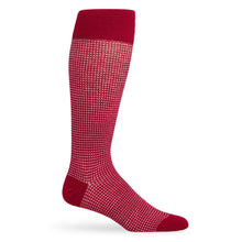 Load image into Gallery viewer, Cardinal Birdseye Dress Socks