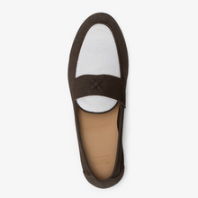 Load image into Gallery viewer, Men's Brown Suede & White Canvas Centesimo