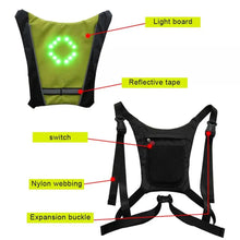 Load image into Gallery viewer, BrightRide LED Cycling Vest with Storage