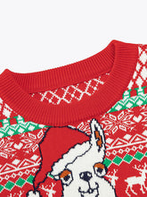 Load image into Gallery viewer, Children's Alpaca Ugly Christmas Sweater | NCS