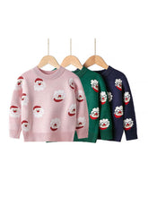 Load image into Gallery viewer, Children's Christmas Santa Claus Pattern Sweater | NCS