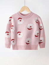Load image into Gallery viewer, Children's Christmas Santa Claus Pattern Sweater | NCS