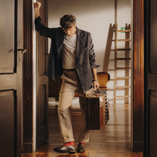 Load image into Gallery viewer, Men's Dark Brown Leather Milano Loafer